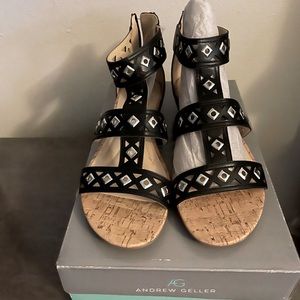 NWB studded gladiator sandals